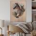 August Grove® Vintage Kangaroo - Unframed Painting on Wood in Brown/Gray/Green | 20 H x 12 W x 1 D in | Wayfair 56C91A3AF06E4D1FBC46DBFDAC592D7F