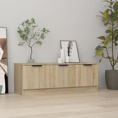 Vidaxl - TV-Schrank Sonoma-Eiche 102x35x36,5 cm Holzwerkstoff Image