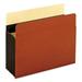 Pendaflex Extra-Wide Heavy-Duty File Pockets 5.25 Expansion Letter Size Redrope 10/Box