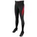 Champro Sports Surge Traditional Low-Rise Fastpitch Softball Pants Women s Large Black with Scarlet Pipe