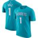 Men's Nike LaMelo Ball Teal Charlotte Hornets Icon 2022/23 Name & Number T-Shirt