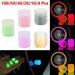 100/50/40/20/10/4 PCS Tire Caps Universal Fluorescent Car Valve Cover Universal Tire Covers for Car Truck SUV Motorcycles Bike (Green 10PCS)