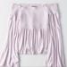 American Eagle Outfitters Tops | American Eagle Light Purple Off The Shoulder Smocked Top | Color: Purple | Size: S