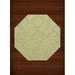 Dalyn Dover Area Rug DV8 Dv8 Mint Quaterfoil Trellis 4 x 4 Octagon