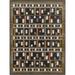 Lyna Orange/Gray 2 x 3 Machine Washable Area Rug