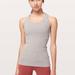 Lululemon Athletica Tops | Lululemon Cool Racerback Rib Washed French Clay Tank Top | Color: Cream/Gray | Size: 10