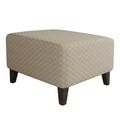 Yipa Jacquard Ottoman Cover Stretch Slipcover Furniture Protector Soft with Elastic Bottom