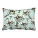 WinHome Lovely Eternally Girly Sweet Skull Lollipops Sweet Blue Color Print Pattern Polyester 20 x 30 Inch Rectangle Throw Pillow Covers With Hidden Zipper Home Sofa Cushion Decorative Pillowcases