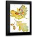 Loreth Lanie 11x14 Black Modern Framed Museum Art Print Titled - Acorns and Oak Leaves II