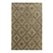 Bowery Hill 96 x 132 Transitional Wool Hand Tufted Rug in Gray