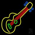 Guitar Strings LED Neon Sign 24 Tall x 24 Wide - inches Black Square Cut Acrylic Backing with Dimmer - Premium built indoor Sign for Studio Club Home dÃ©cor Event Workshop Storefront.