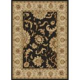 Radici Usa Como Area Rug 1621 Brown Italian Bordered 7 9 x 11 Rectangle