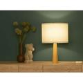 Table Lamp VECTOR | Wood Table Lamp | Bedside Lamp | Wooden Lamp | Beech Base Lamp | Decorative Lamp| Minimal Wood Lamp| Wood Lampshade