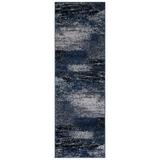 SAFAVIEH Adirondack Rudyard Abstract Runner Rug Grey/Blue 2 6 x 8