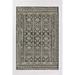 Momeni GENEVGNV12CHR5177 5 ft. 1 in. x 7 ft. 7 in. Genevieve Machine Made Southwestern Rectangle Area Rug Charcoal