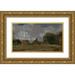 John Constable 24x15 Gold Ornate Framed and Double Matted Museum Art Print Titled - Golding Constable s House East Bergholt- the Artist s Birthplace