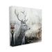 Stupell Industries Elk Antler Portrait Rustic Abstract Landscape Canvas Wall Art by Design Fabrikken