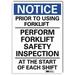 Lyle Notice Sign 10inx7in Reflective Sheeting U5-1467-RD_7X10