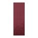 Furnish my Place Modern Plush Solid Color Rug - Cranberry 2 x 50 Pet and Kids Friendly Rug. Made in USA Runner Area Rugs Great for Kids Pets Event Wedding