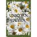 Daisy Flower Wall Art Unicorn Queen Rainbow Colorful Tin Wall Sign 8 x 12 Decor Funny Gift