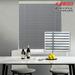 Keego Cloth Venetian Blinds Room Darkening Windows Blinds Semi Blackout Shades for Home Privacy Customizable Color and Size Grey 42 w x 36 h