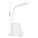 LED Desk Lamp USB Rechargeable Reading Light Touch Dimming Adjustment Eye-Caring Table Lamp for Child Bedroom Living Room