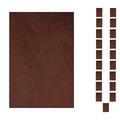 Furnish My Place Modern Plush Solid Chocolate Color Rug - Pets and Kids Friendly Rug Indoor/Outdoor Mat Area Rugs Great for Kids Pets Living Room Made in USA 2 x 4 Rectangle - Set of 20