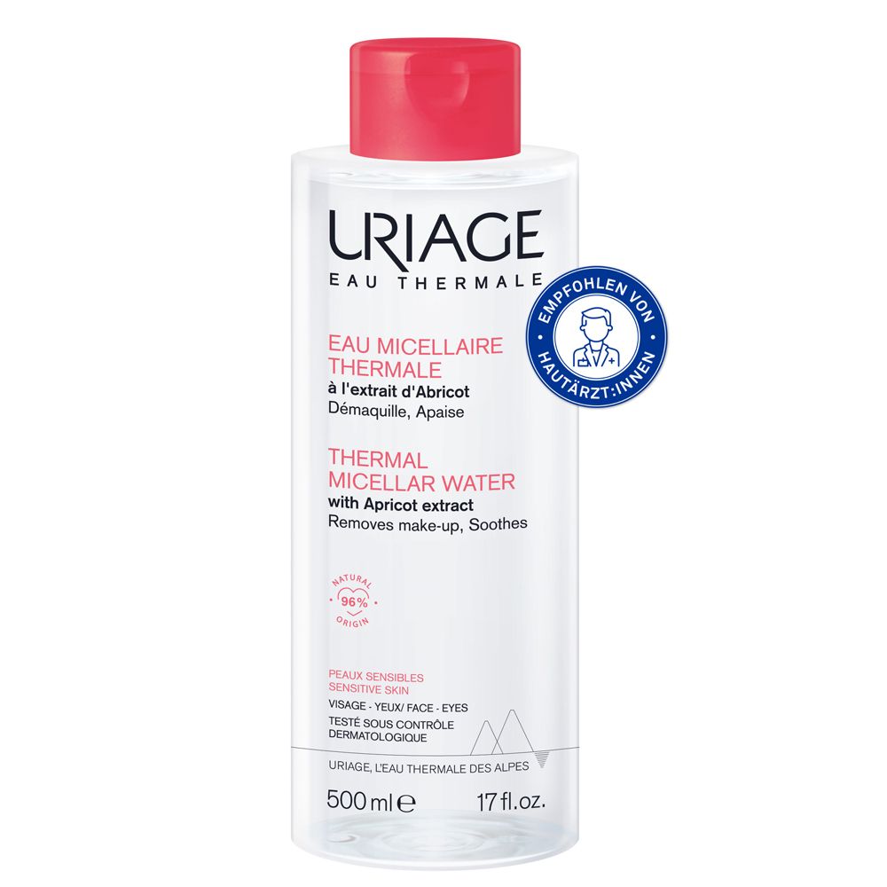 Uriage Mizellen Thermalwasser empfindliche Haut 500 ml Flüssigkeit
