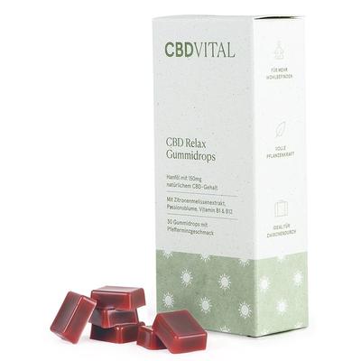 CBD Vital Relax Gummidrops 30 St Lutschpastillen Image