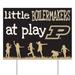 Purdue Boilermakers 24" x 18" Little Fans At Play Yard Sign