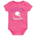 Girls Newborn & Infant Pink Cleveland Browns Cutest Fan Bodysuit