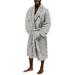 Men's The Northwest Group Gray Tampa Bay Buccaneers Sherpa Bath Robe