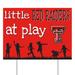 Texas Tech Red Raiders 24" x 18" Little Fans At Play Yard Sign