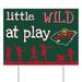 Minnesota Wild 24" x 18" Little Fans At Play Yard Sign