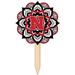 Nebraska Huskers 18'' x 12'' Mandala Yard Stake