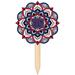 New York Giants 18'' x 12'' Mandala Yard Stake