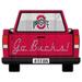 Ohio State Buckeyes 12'' x Truck Back Décor