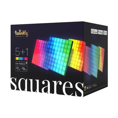 Squares 64 Led rgb bt + WiFi 6 Stk - Twinkly