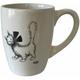 Les Chats De Dubout - Tasse arrondie Chat Ruban - Chat de Dubout