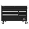 Homak 54.5" W 10 Drawer Tool Cabinet Steel in Black | 39 H x 54.5 W x 24.5 D in | Wayfair BK04054210