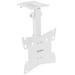 VIVO Manual Flip Down 20" To 37" Screen Mount | For Pitched Roof Ceilings, Steel in White | 9.25 H x 9.5 W x 7 D in | Wayfair MOUNT-M-FD37W