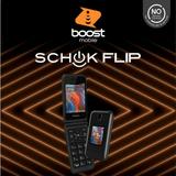 BOOST 3.2â€³ Display | 8GB One Schok Flip Prepaid Phone | Black Oversized Keyboard