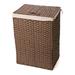 Gracie Oaks Wicker Laundry Hamper Wicker/Rattan in Brown | 24 H x 11.8 W x 16.9 D in | Wayfair 9D4B43D83DEB4362A834147859D8A4C3