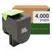 Remanufactured Print.Save.Repeat. Lexmark 701HK Black High Yield Toner Cartridge for CS310 CS410 CS510 [4 000 Pages]