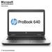 HP ProBook 640 G2 14.0 Laptop Intel Core I7-6600U 2.6Ghz 16G DDR4 512G SSD Webcam DP VGA USB 3.0 Windows 10 Pro 64 Bit-Multi-Language(EN/ES/FR) Used Grade A