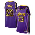 "Los Angeles Lakers Jordan Statement Edition Swingman Maillot - Violet - Lebron James - Unisexe - Homme Taille: 3XL"