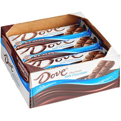 DOVE® Milk Chocolate Bar 1.44 oz. - 18/Box