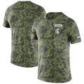 Men's Nike Camo Michigan State Spartans Military T-Shirt