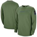 Men's Nike Olive Florida Gators Military Pullover Sweatshirt