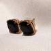 Kate Spade Jewelry | Black Kate Spade Stud Earrings | Color: Black/Gold | Size: Os